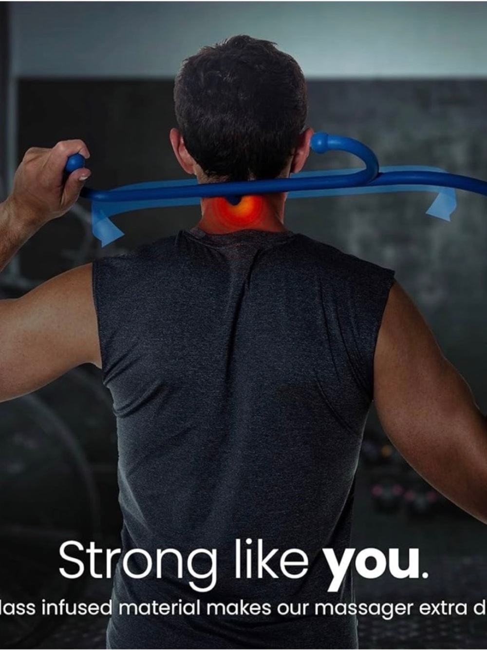 LiBa Back Scratcher and Massage Hook - Ergonomic Reach